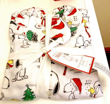 Pottery Barn SNOOPY holiday Disney Pajama sleep set pj SIZE 2 shirt pants kid 