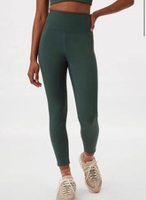 Girlfriend Collective Moss Compressive High-Rise Legging Pants Medium Green