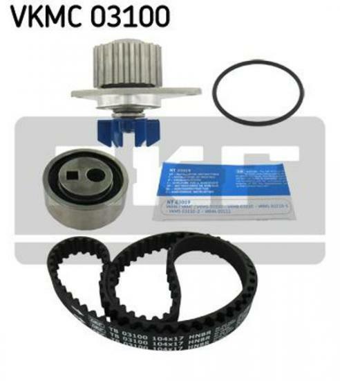 SKF Zahnriemensatz+Wapu FüR Citroen AX,BERLINGO,BX,C15,SAXO,ZX-image