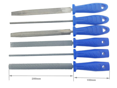BOOMET Feilen & Raspeln Set 6-tlg. - Ideal Für Heimwerker & Einsteiger
