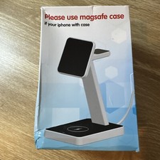 3 in 1 aluminium magnetic wireless charging station 2022