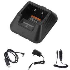 Baofeng Desktop Base Battery Charger Walkie Talkie Accessories for UV5R BF-F8