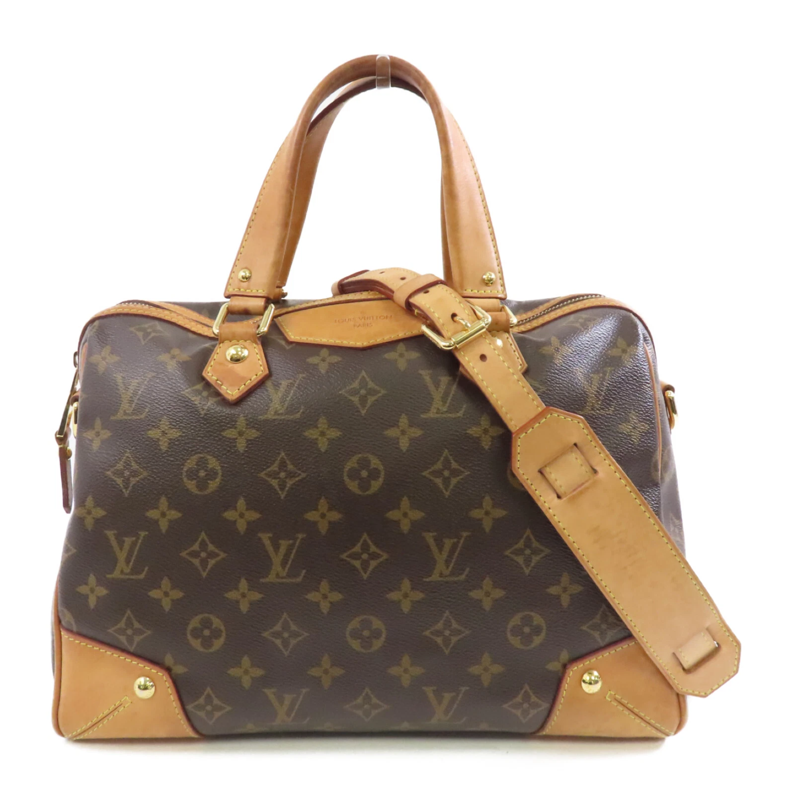 LOUIS VUITTON（LV） Borsa a tracolla Louis Vuitton LV GHW Retiro PM 2 vie M40325 monogramma marrone