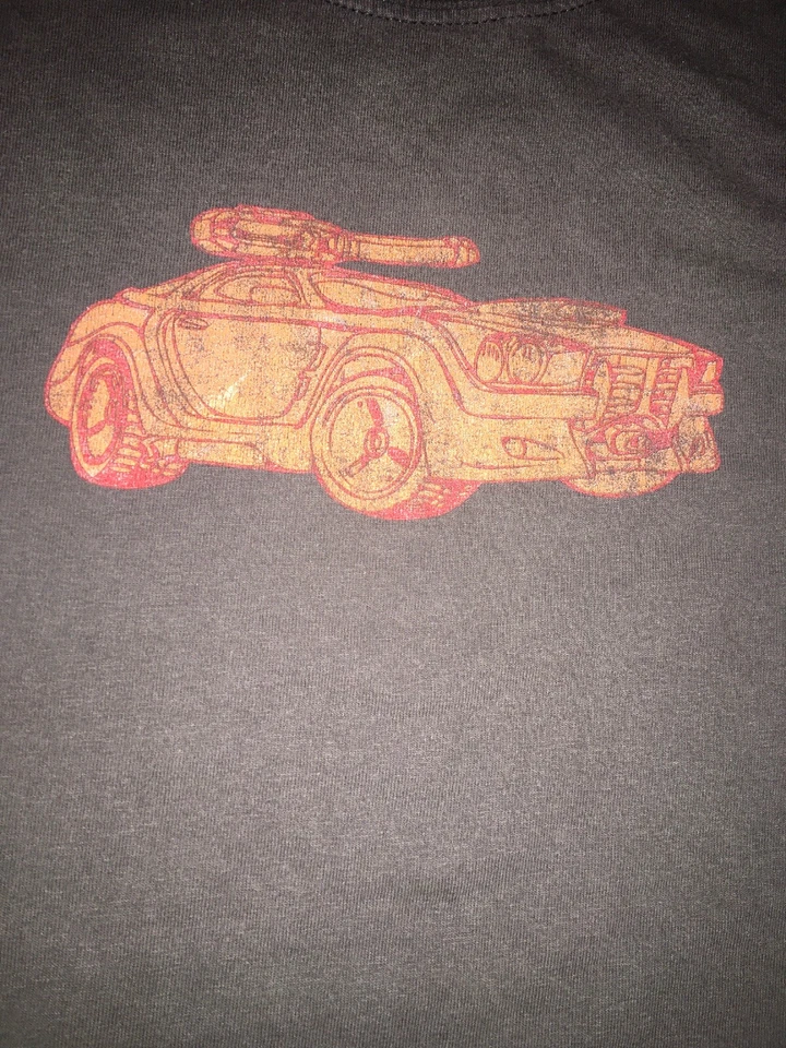 РЕДКАЯ ВИНТАЖНАЯ ФУТБОЛКА ИГРОВОЙ ПК MMO Auto нападение промо Windows автомобиль пистолет подарок идея США - Изображение 2 из 4