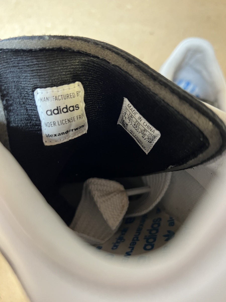PRE OWNED adidas x Alexander Wang AW Skate Super F35295 Sz