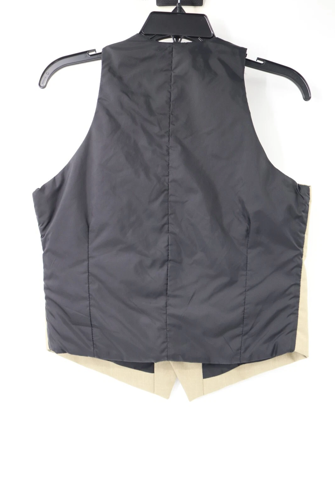 burton the white collection button front sleeveless ski jacket