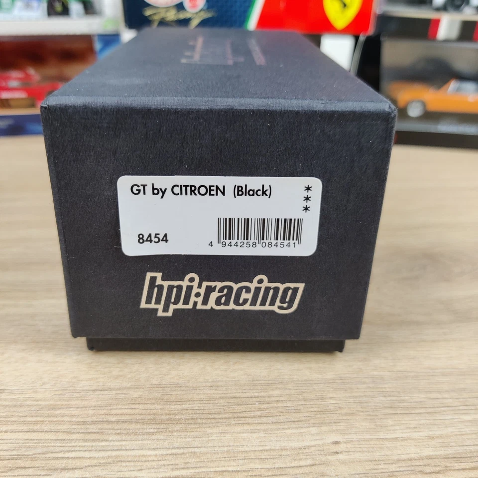 AUTO HPI RACING 1:43 GT BY CITROEN 2008 NERO OPACO REF 8454 COME NUOVA - Immagine 3 di 4