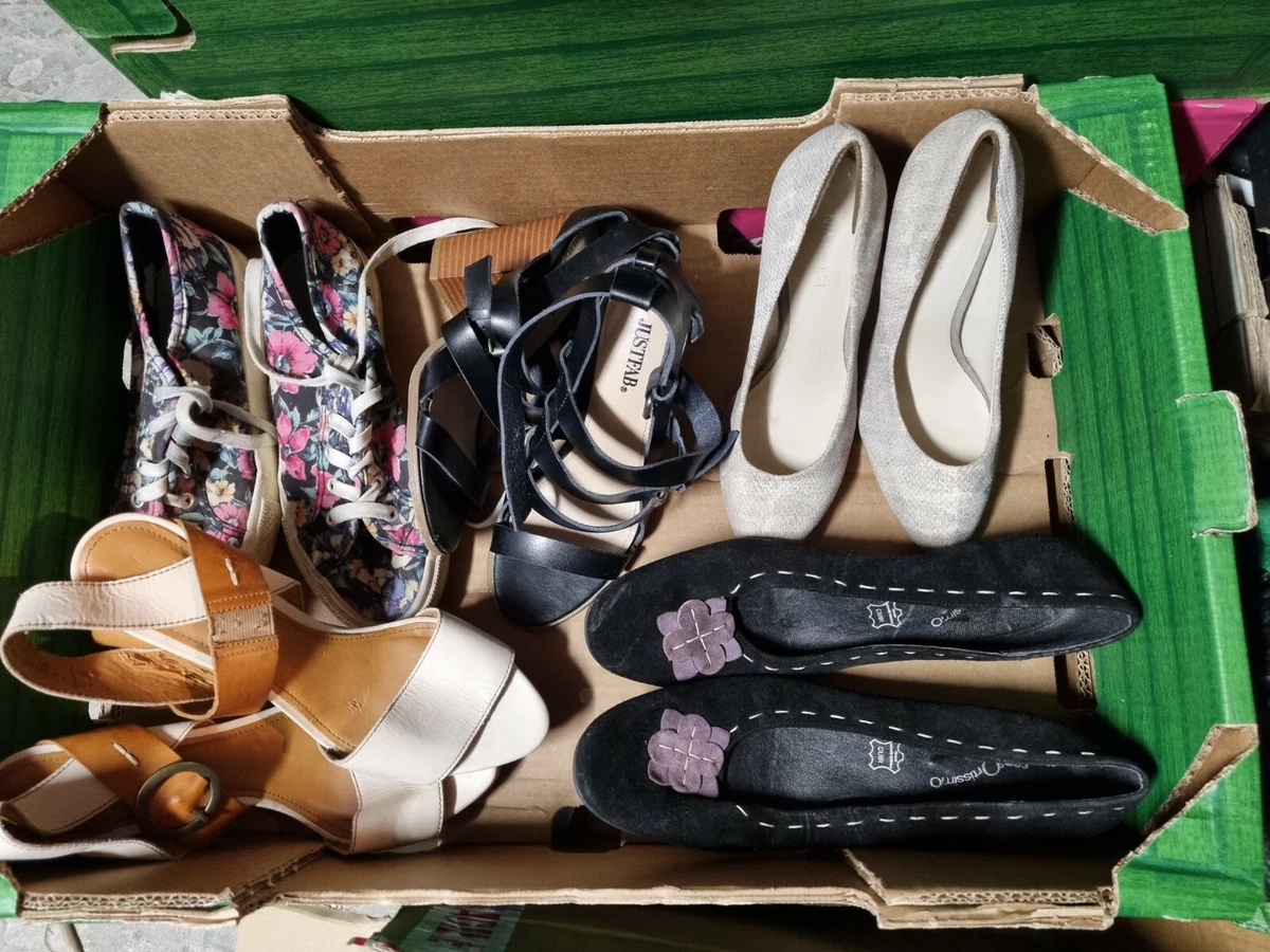 Wholesale Job Ladies Shoes Branded Designer over 100 used pairs