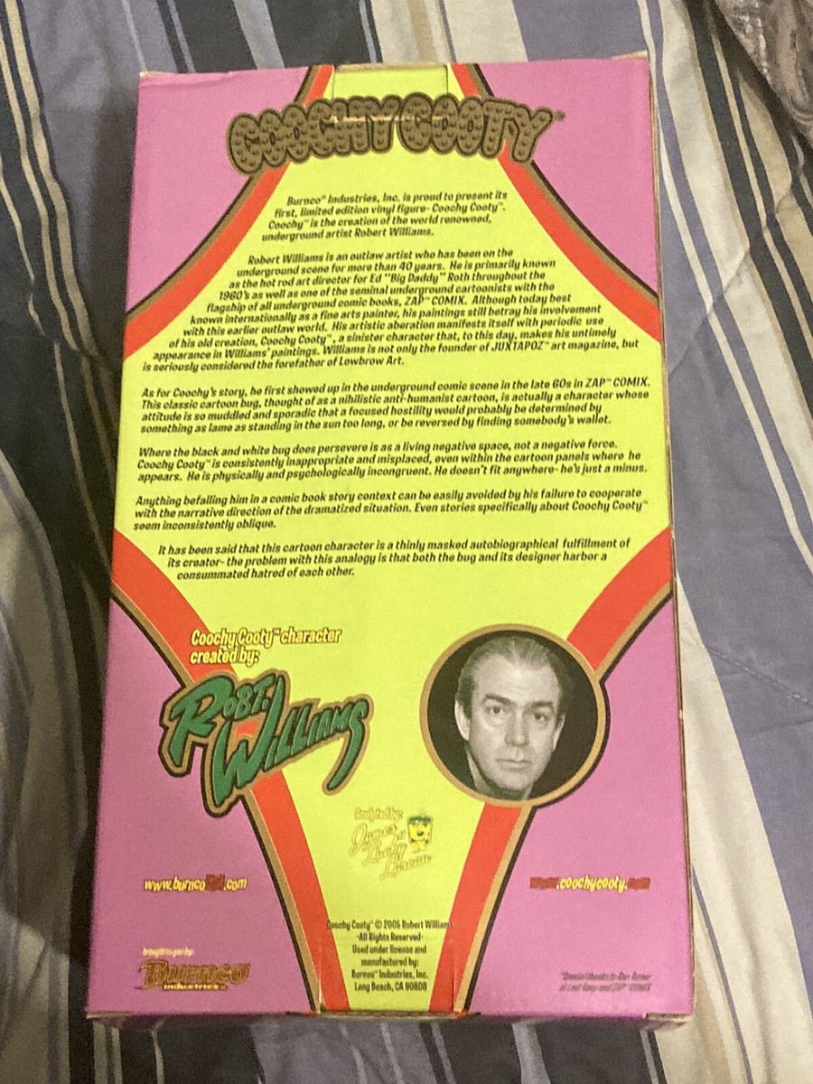 Robert Williams Coochy Cooty Vinyl Art Figure 9'' Inches Rare