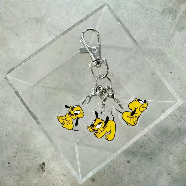 Japan Shop Disney Mickey & Friends / Trio Acrylic Keychain