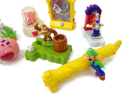 INCOMPLETE~ 7-pc 2002 Burger King Nintendo Superstars Kids Meal