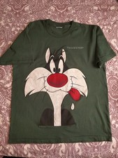 Vintage 1993 Looney Tunes Sylvester Shirt Size Xl Single Stitch Big Face