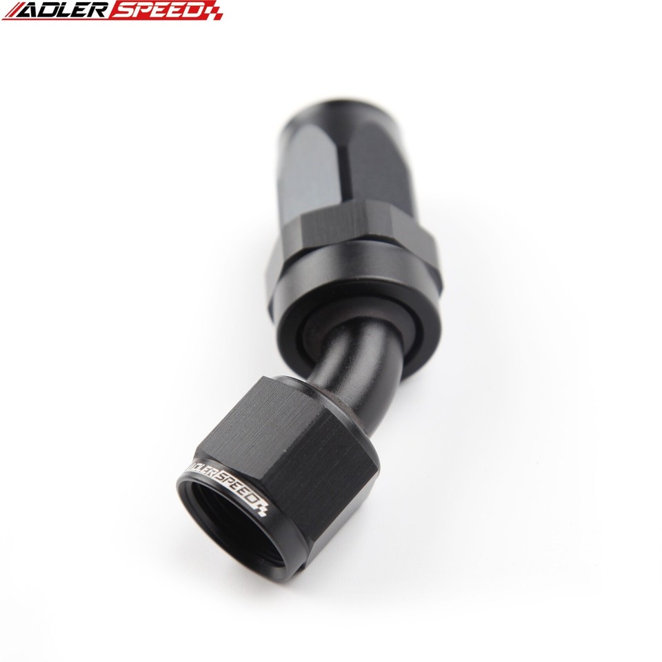 2pcs Black 6AN Male To M12 X 1.5mm Male Metric Thread Fitting Adapter - View #2