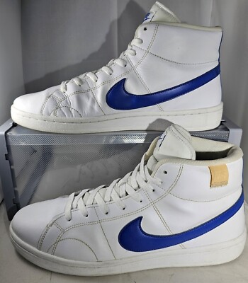 NIKE Men's Court ROYALE 2 MID 'WHITE GAME ROYAL Size 11