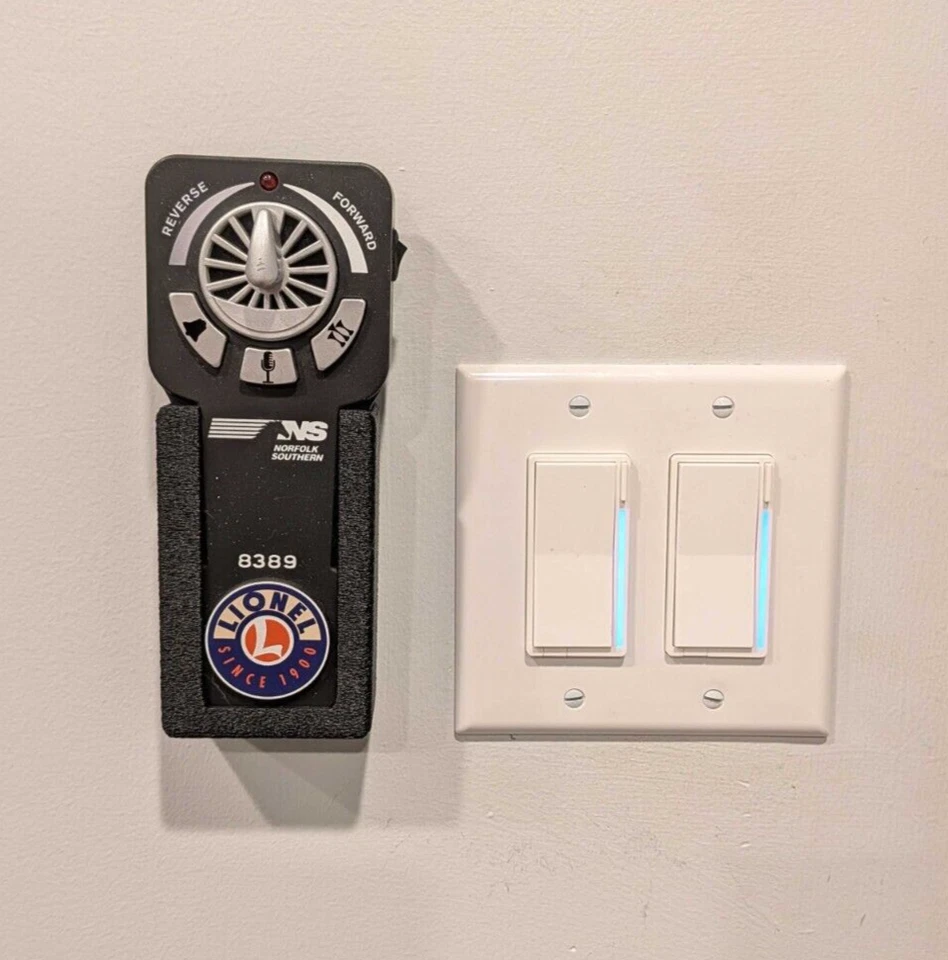 Wall Mount Holder for Lionel LionChief Remote Controller - Train Room Organizer! - Image 2 of 3
