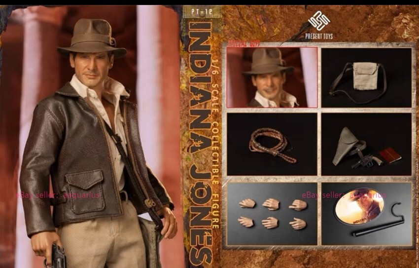 Present Toys 1/6 Scale Indiana Jones Collectible Figure | eBay