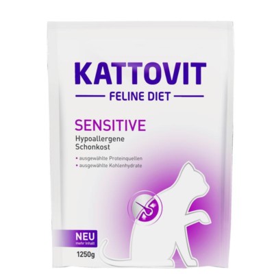 Kattovit Feline Diet Sensitive | 1,25kg Trockenfutter für Katzen