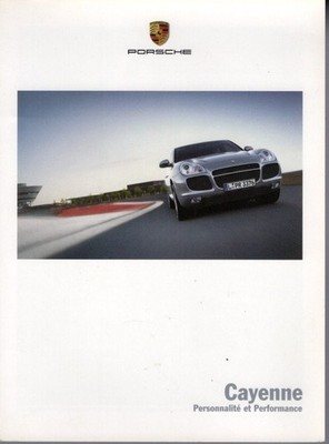 KATALOG PORSCHE 2004 11 PORSCHE CAYENNE PERSÖNLICHKEIT UND LEISTUNG