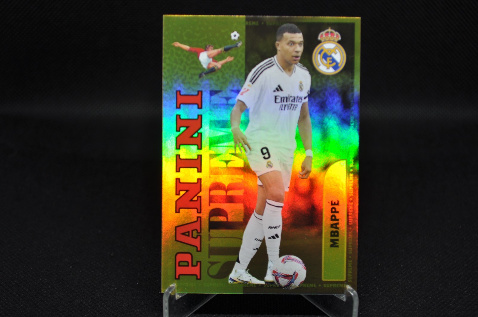 Kylian Mbappe 2024-25 Panini Club Real Madrid S3 Top Fichaje view 1