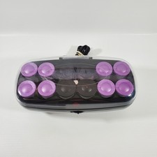 Conair Purple Black Flocked Hot Rollers Set - CHV14JXRT