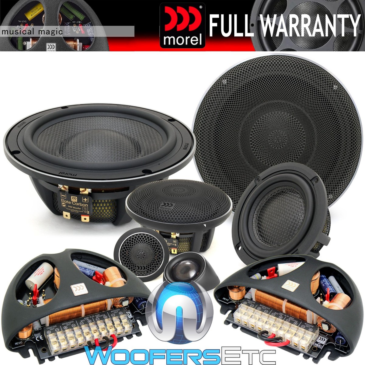 MOREL ELATE CARBON 63 PASSIVE 6.5
