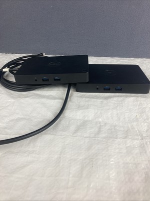 2 GENUINE Dell WD15 K17A USB-C Docking Station K17A001 - 05FDDV w/ 180W