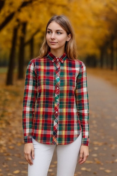 Women Gant Shirt Multicolor Cotton 38 #7XUC