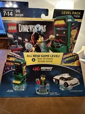 LEGO DIMENSIONS: Midway Arcade Level Pack (71235) Factory Sealed
