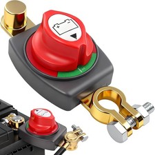 Side Post Battery Disconnect. Switch 12v-48v Kill Cut Off Switch For Car Rv Boat