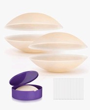 Nipple Covers for Women Reusable Silicone Nipple Covers Waterproof Sticky...