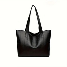 Women Designer Leather Shoulder Bag Large Capacity Ladies Handbag Hobo Tote UK