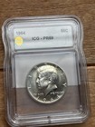 1964 Kennedy .50 Half Dollar ICG PR69 - Wow Factor — photo 2
