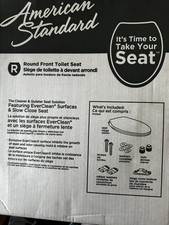 American Standard Everclean Slow-Close Round Toilet Seat Bone 5259B.65BL.021