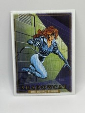 2024 UPPER DECK MARVEL MASTERPIECES’92 PLATINUM #75 SHADOWCAT WOOD