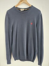 Mens Tmberland Cotton Lightweight Jumper - Medium