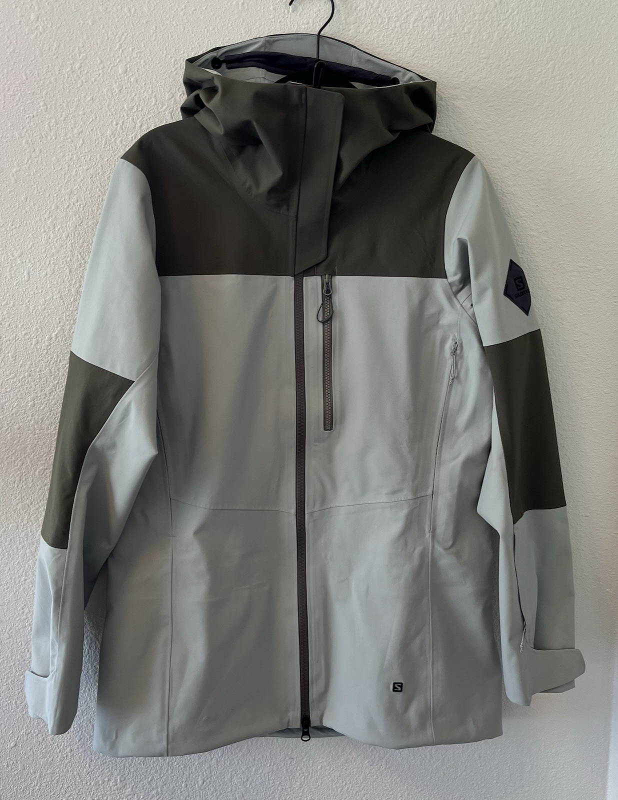 Salomon Giacca Donna Taglia S Stance 3L (Strato) Shell Sci Snowboard Verde