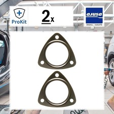 2x ORIGINAL® Ajusa Dichtung, Abgasrohr für Opel ZAFIRA / ZAFIRA FAMILY B ASTRA