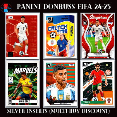2024-25 PANINI DONRUSS FIFA SOCCER - INSERT (SILVER PARALLELS)