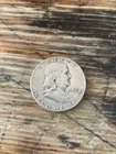 1952 Ben Franklin Half Dollar Silver Coin