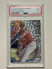 2018 Bowman Platinum #34 Shohei Ohtani WHITE ICE w/glove PSA 9 MINT Rookie
