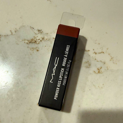 MAC Powder Kiss Lipstick #925 Marrakesh-Mere Full Size 3g New in Box