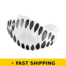 Shock Doctor Max Air Flow Lip Guard Adult White Fang