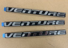 Oem 1999 - 2003 Chevrolet Venture Van Side Door Emblems Set Of 3 10252926