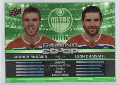 2024 Series 1 Gaming Co-Op Green /199 Connor McDavid Leon Draisaitl #CGO-1 1tf5