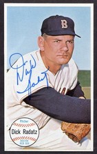 1964 Topps Giant Dick Radatz Signed Nrmt Card