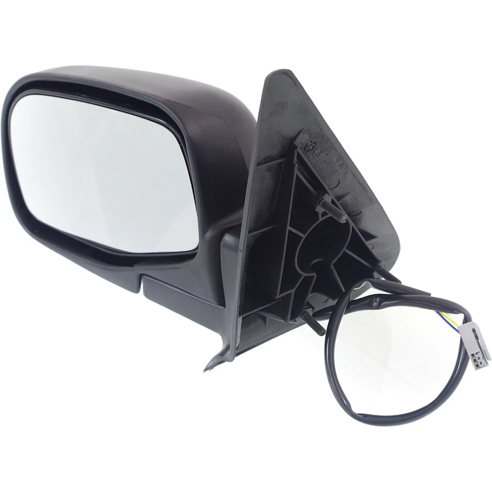 Power Mirror For 1993-2005 Ford Ranger Front Driver Side Manual Fold Black - Image 2 of 4