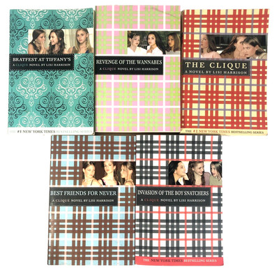 The Clique Lisi Harrison Paperback Lot 5 Best Friends Mean Girls Revenge Brats