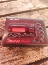 Sony Walkman WM-FX41 Vintage FM/AM Stereo Radio Cassette Player TestedandWorking