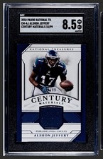 Alshon Jeffery 2018 Panini National Treasures Century Materials 10/99 #CM-AJ