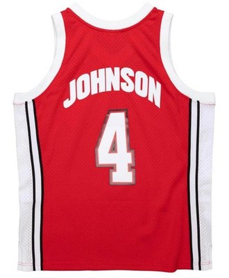 Larry Johnson UNLV Rebels Red 1989 Throwback Swingman Jersey